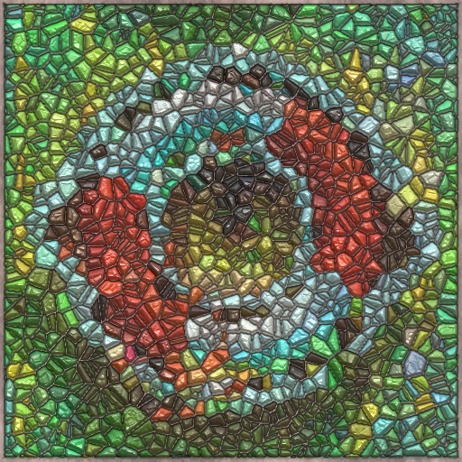 Mosaic glass (Effect)