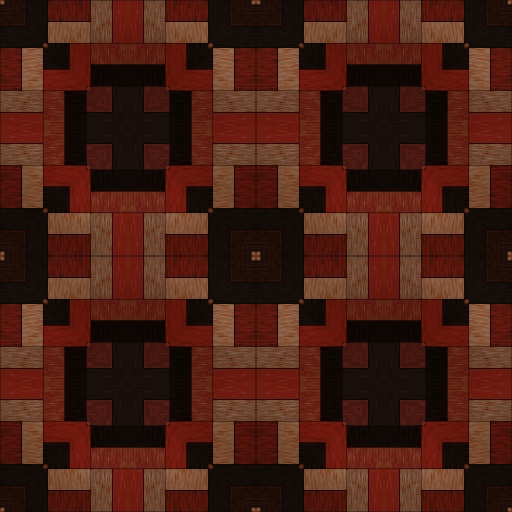 Inlaid Wood Tiles by MysticBlueRaven