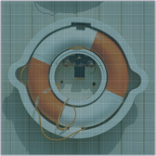 Grid with Border Frame (Effect)