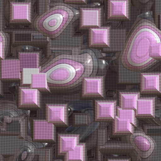 Crazy Contour Maps (Texture)