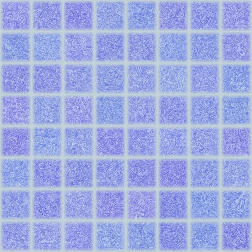 Aged Blue Glass Tiles (Texture)