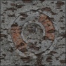 Image on Broken Wall