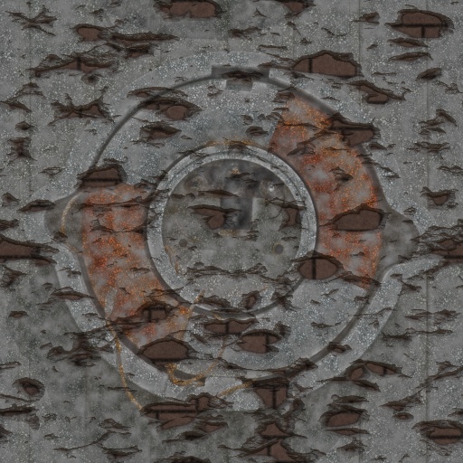 Image on Broken Wall (Effect)