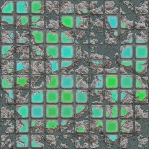 Broken pavement (Texture)