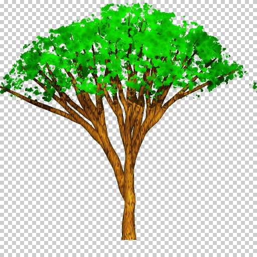 Tree, summer by ThreeDee