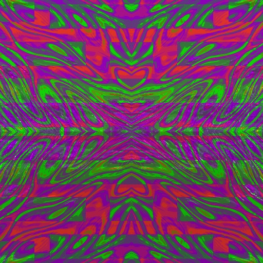 Swirling Paint Bricks (Texture)