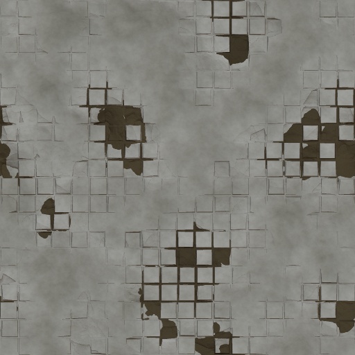 Plastered Tiles by your face