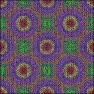 Vintage knitted fabric