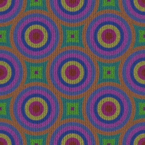 Vintage knitted fabric by blurtsmum