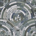 Radial Mosaic Tiles