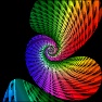 Swirls and Abstracts ChromaDepth3D Edition