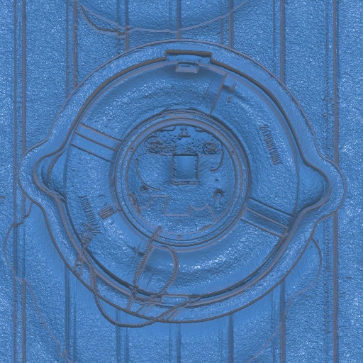 Cobalt Oxide Oil Paint (Effect)