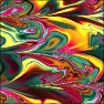 Fractal Marble 9 by Ronjonie