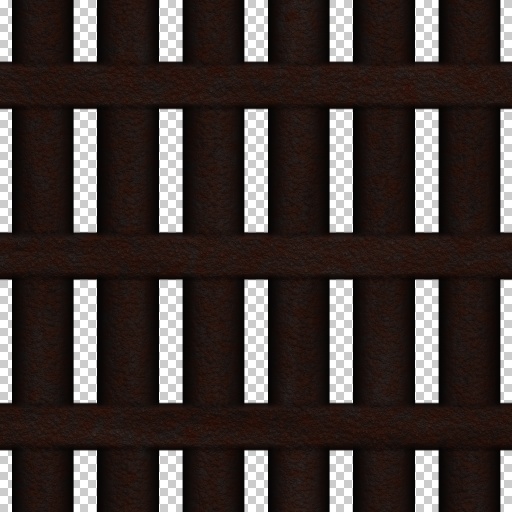 rusty metal bars (Texture)