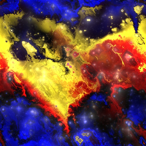Fractal Nebula 1 by Ronjonie by ronjonnie