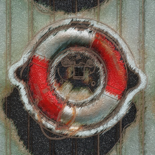 Brushstrokes - Refracted - Distorted 1e by Kraellin
