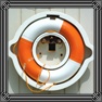Silver and white frame