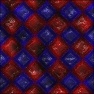 Diamond and Block Color Glass by Fortunas