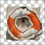 Unfolded paper
