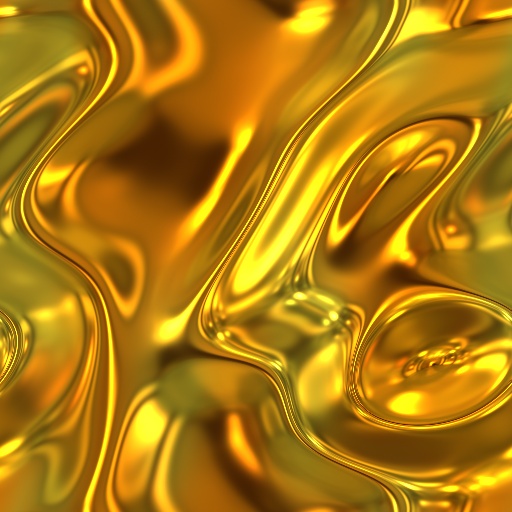 Brassy Molten Metal (Texture)