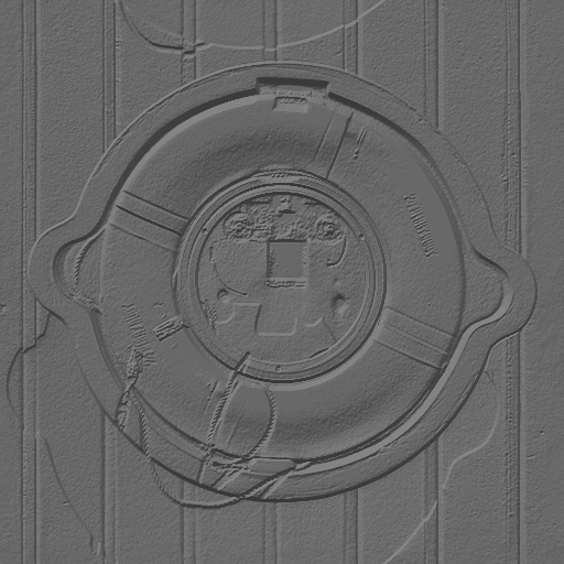 Emboss via lightness