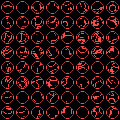 Alien Glyphs by Orestes