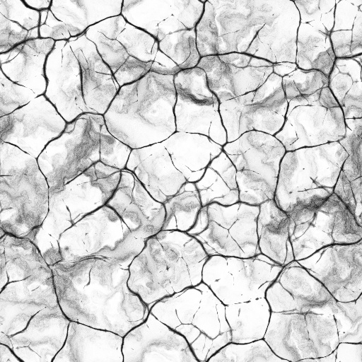 Crack Rock (Texture) - Ambient Occlusion Map