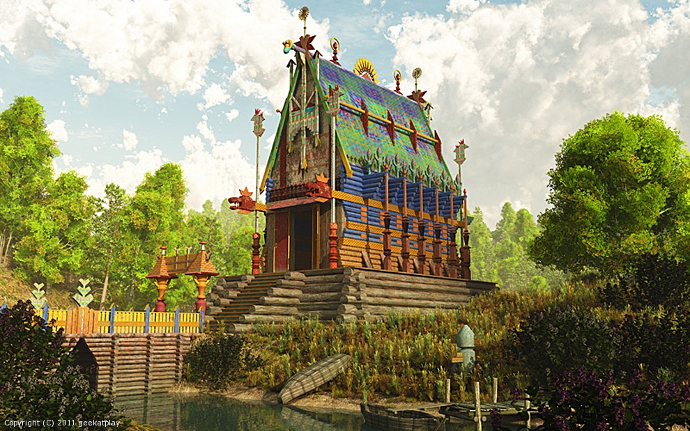 Russian Farytale Terem by geekatplay
