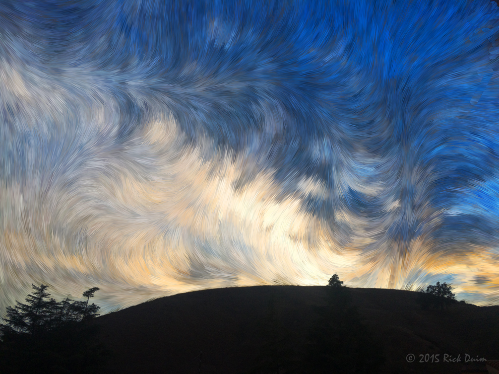 A Recent Sunset by Rachel Duim