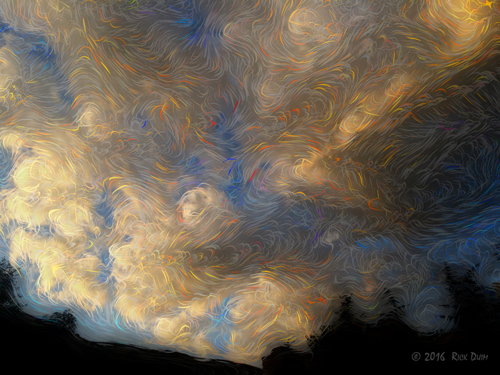 Roiling Sky by Rachel Duim