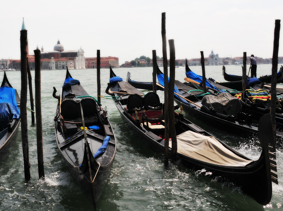 Venice Gondolas by CHEWEY