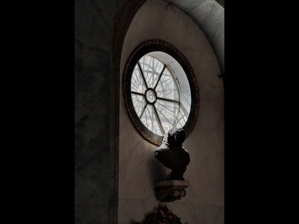 Inside a church in Italy by Wolfgang Halder