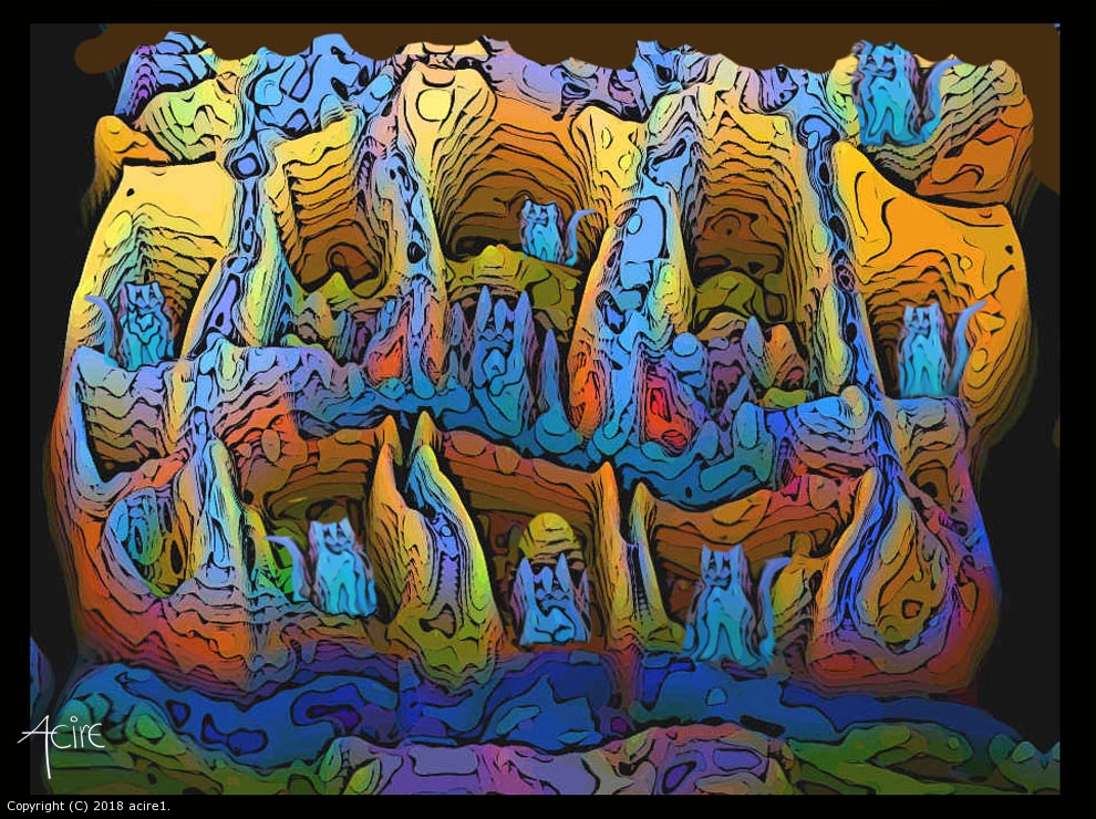 Cat Cave by acire1