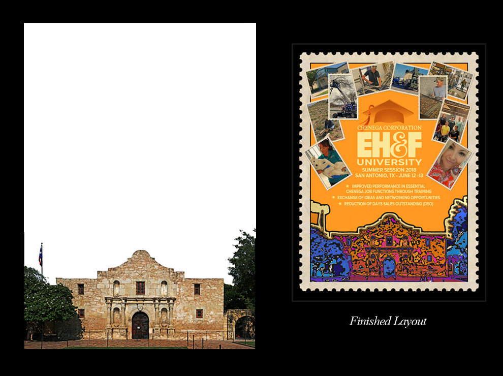 Corporate Event - San Antonio Poster by MTNCL1MB3R