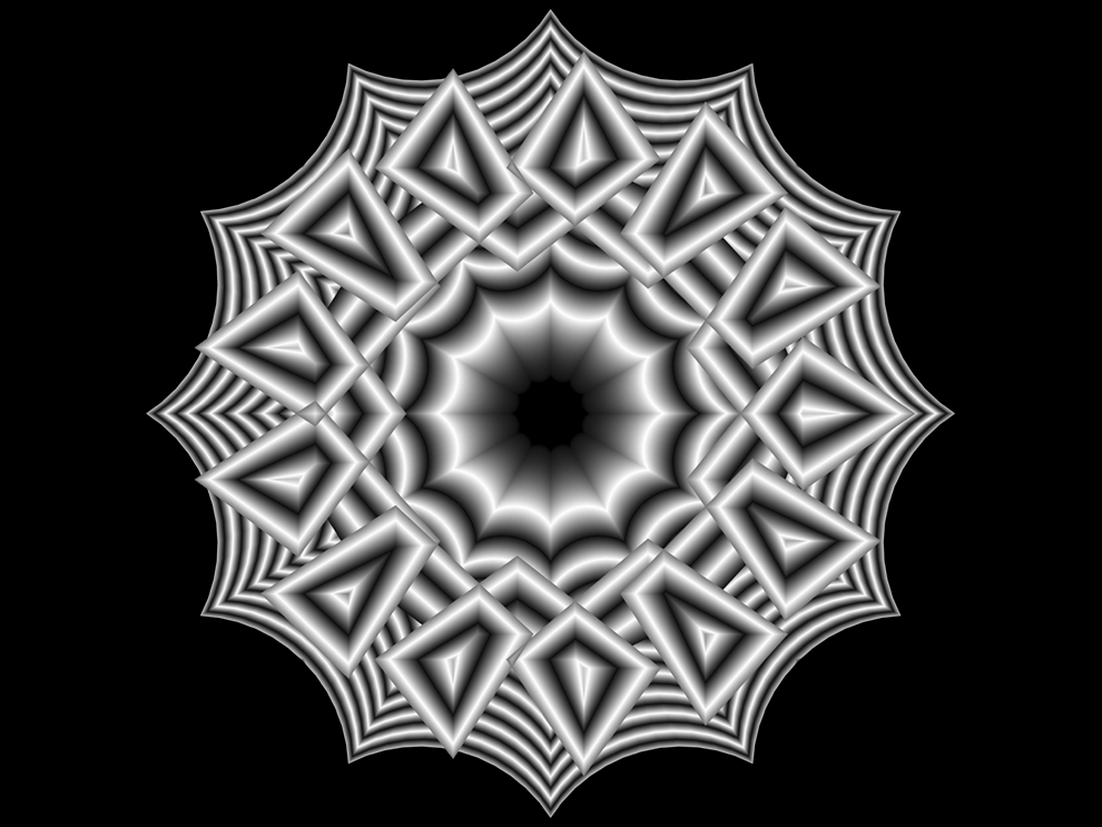 Geometric Ornament by Wolfgang Halder
