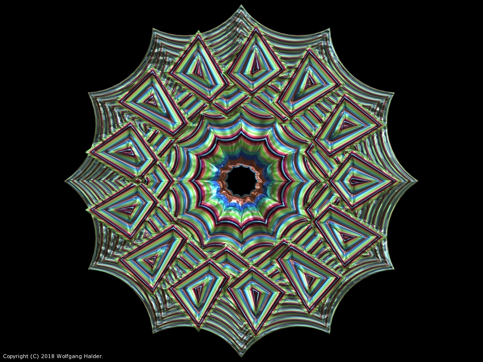 Geometric Ornament by Wolfgang Halder