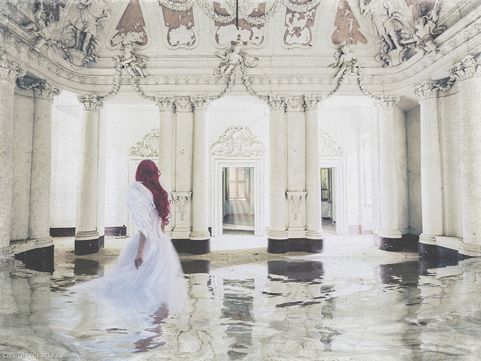 Angel In The Rising Water by J Wendy