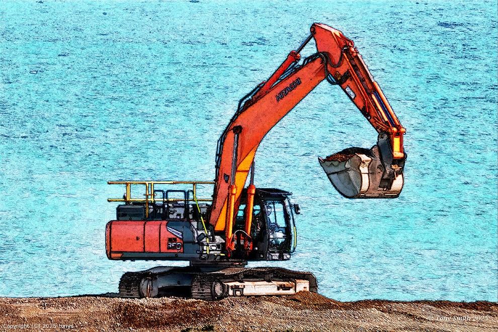 Sobel Edge Detector Excavator by tonys