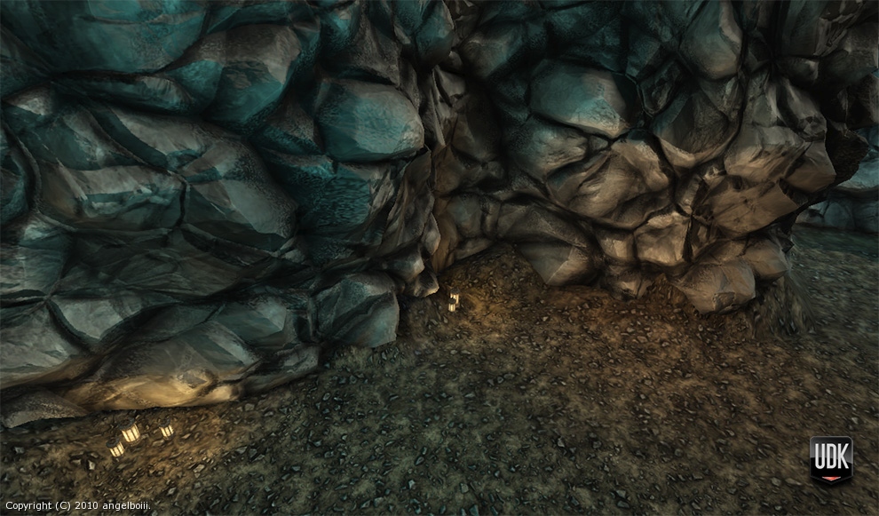 UDK Cave Wall by angelboiii