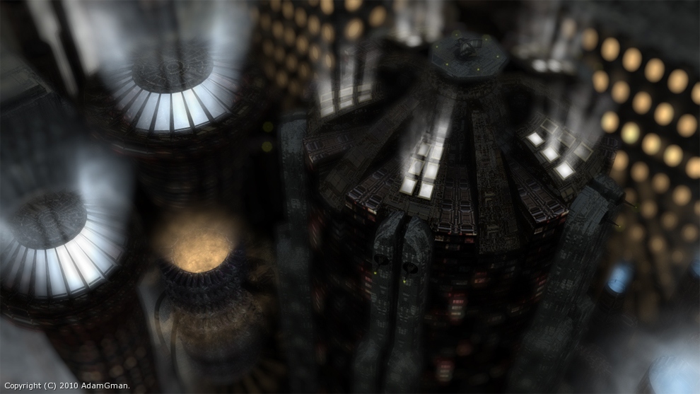 Future Megalopolis by DaliGiger