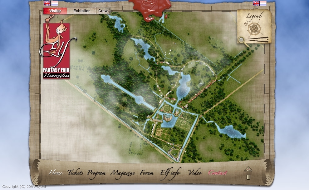 Elffantasy interactive map by Sjeiti