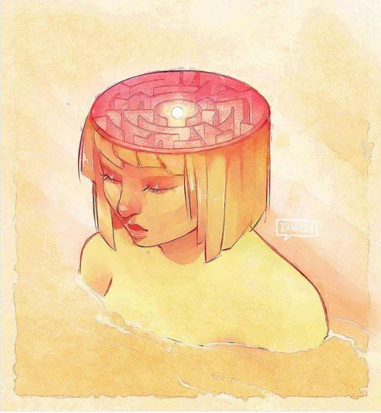 Our minds are complicated. Like a maze!