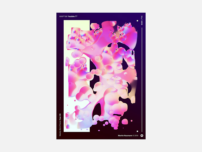 Weekly Work Pieces 2019 series