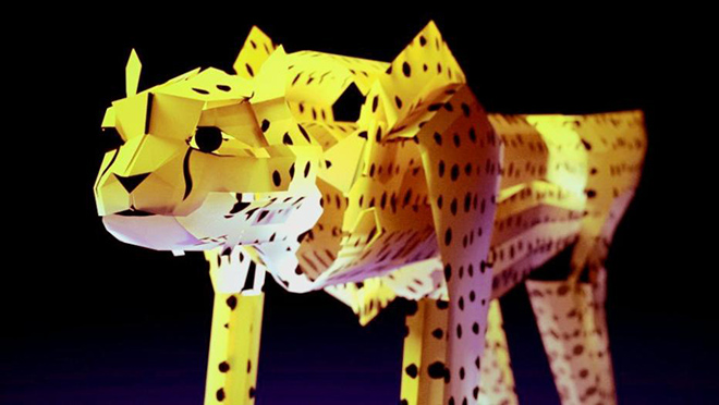 Cheetah 3D model