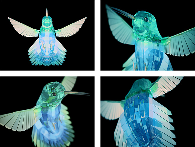 Hummingbird 3D model for the Neighborhood I project