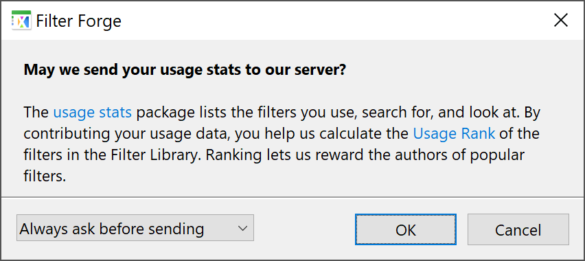 Usage Stats