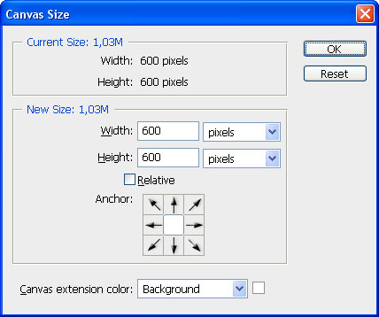 Filter Forge Tutorial - Step 1: Canvas Size