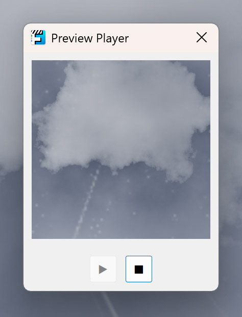 Preview Player