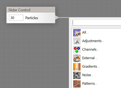 New way to add filter components