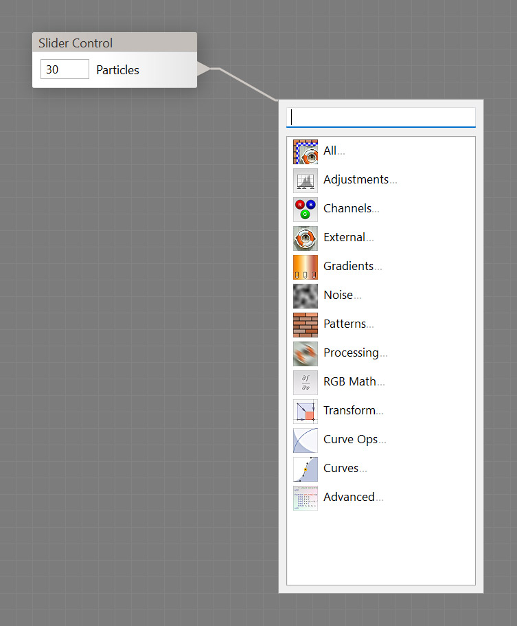 New way to add filter components